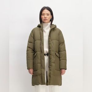Everlane The ReNew Long Puffer